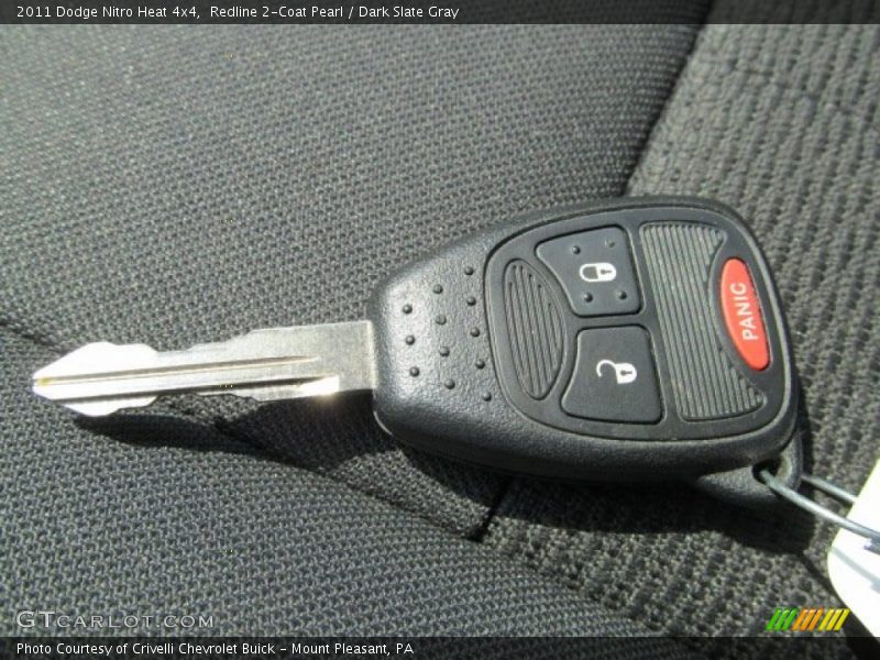 Keys of 2011 Nitro Heat 4x4