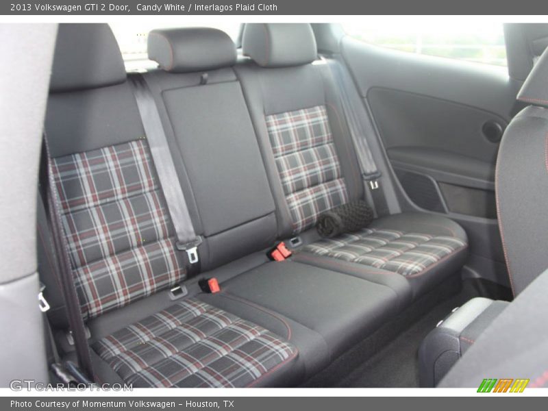 Rear Seat of 2013 GTI 2 Door