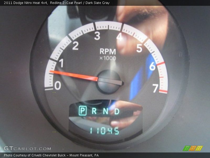 Redline 2-Coat Pearl / Dark Slate Gray 2011 Dodge Nitro Heat 4x4