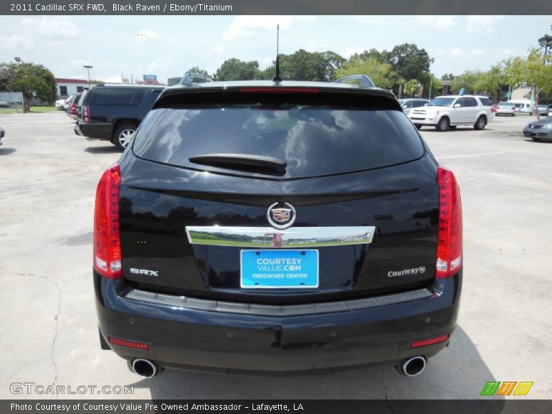 Black Raven / Ebony/Titanium 2011 Cadillac SRX FWD