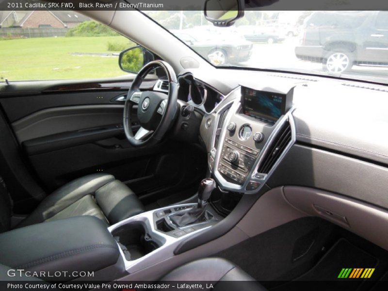 Black Raven / Ebony/Titanium 2011 Cadillac SRX FWD