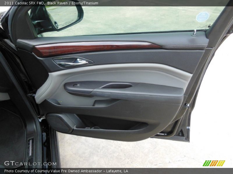 Black Raven / Ebony/Titanium 2011 Cadillac SRX FWD