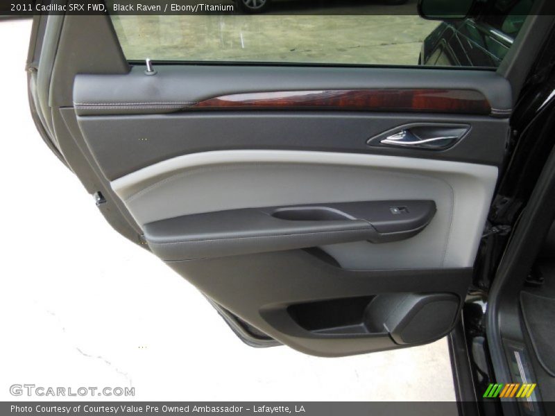 Black Raven / Ebony/Titanium 2011 Cadillac SRX FWD