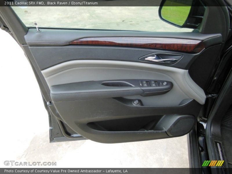 Black Raven / Ebony/Titanium 2011 Cadillac SRX FWD