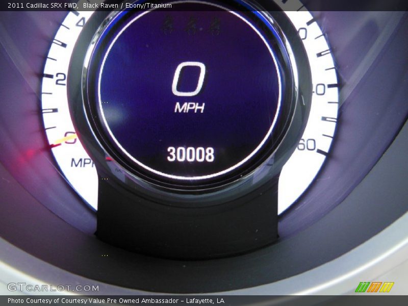 Black Raven / Ebony/Titanium 2011 Cadillac SRX FWD
