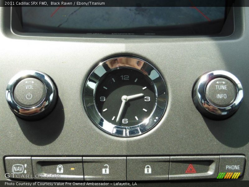Black Raven / Ebony/Titanium 2011 Cadillac SRX FWD