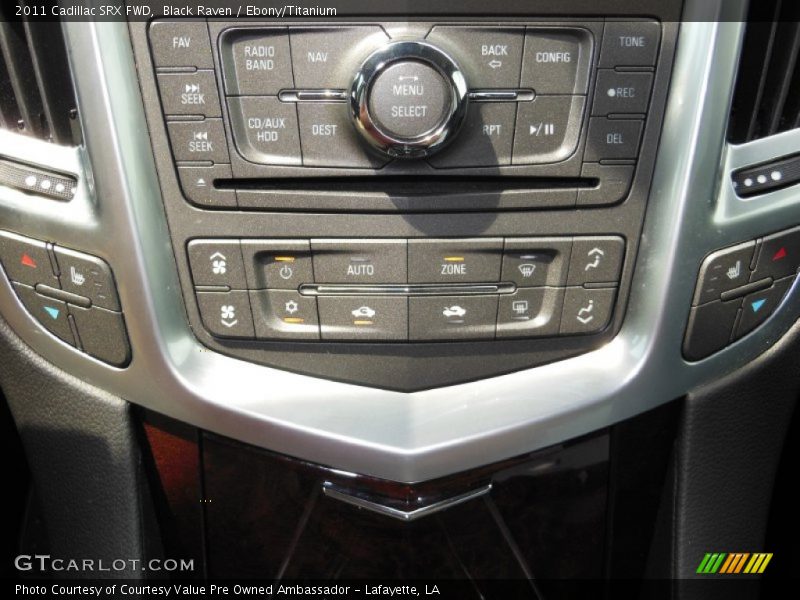 Black Raven / Ebony/Titanium 2011 Cadillac SRX FWD