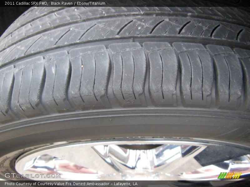 Black Raven / Ebony/Titanium 2011 Cadillac SRX FWD