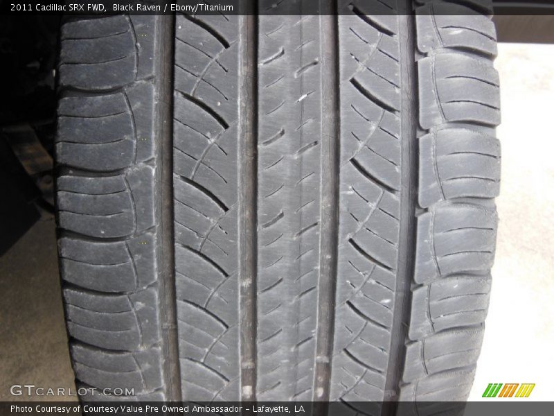 Black Raven / Ebony/Titanium 2011 Cadillac SRX FWD