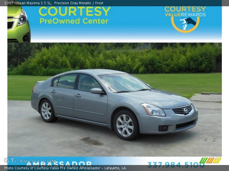 Precision Gray Metallic / Frost 2007 Nissan Maxima 3.5 SL