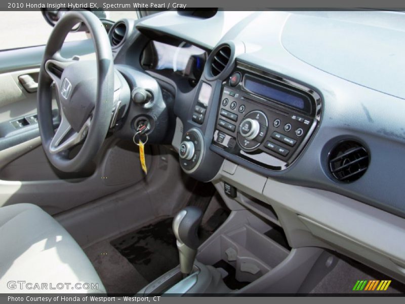 Dashboard of 2010 Insight Hybrid EX