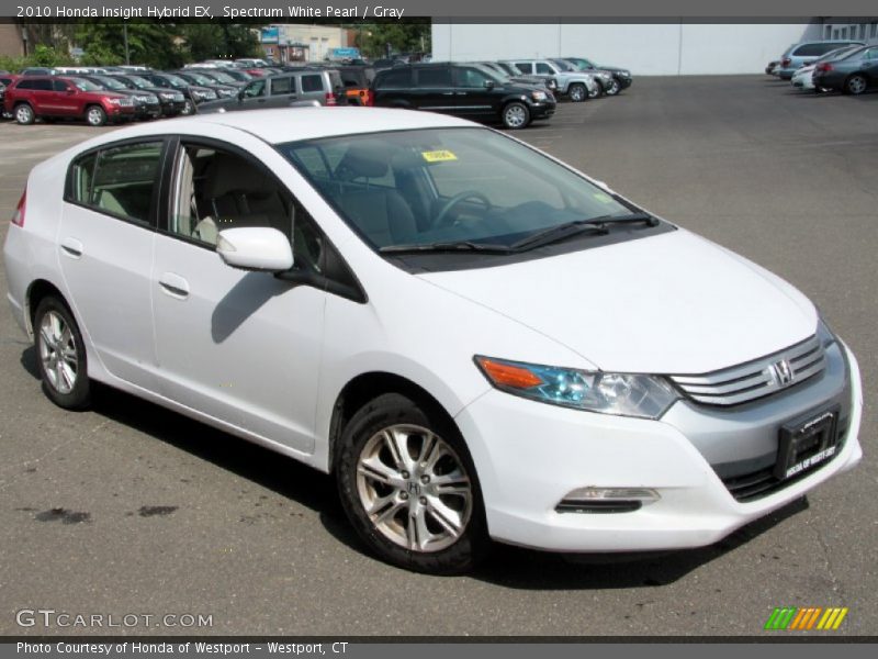 Front 3/4 View of 2010 Insight Hybrid EX