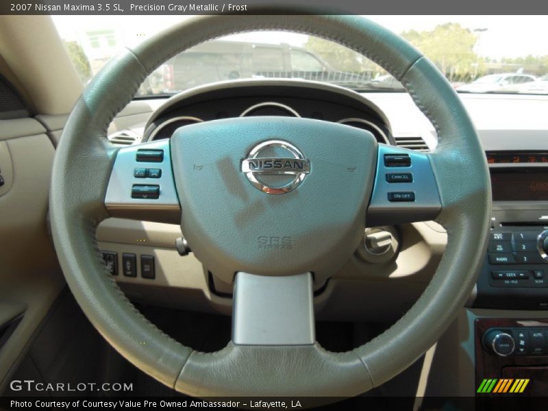 Precision Gray Metallic / Frost 2007 Nissan Maxima 3.5 SL