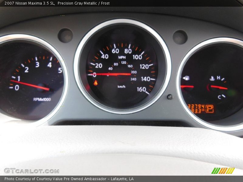 Precision Gray Metallic / Frost 2007 Nissan Maxima 3.5 SL