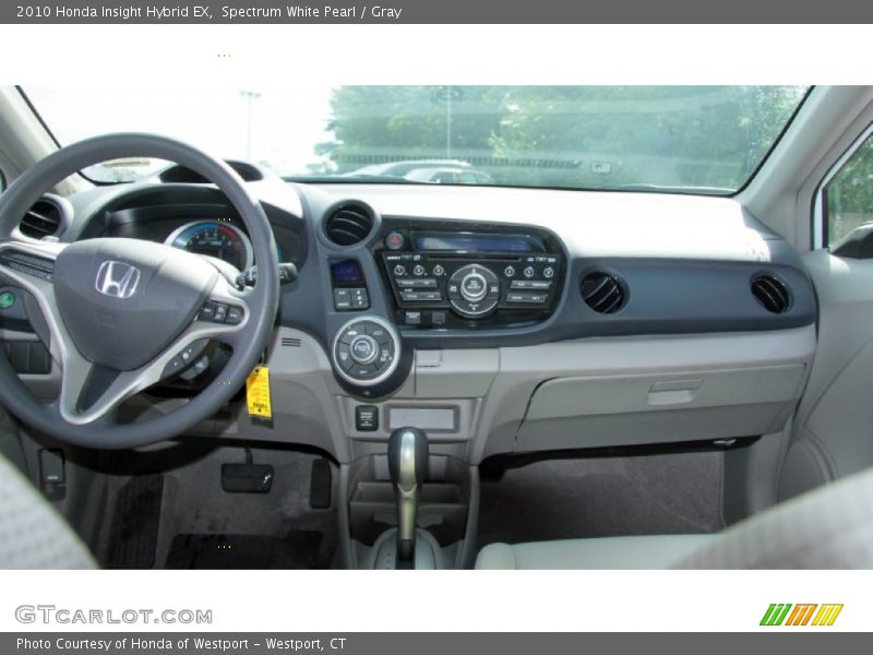 Dashboard of 2010 Insight Hybrid EX