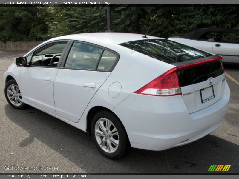 Spectrum White Pearl / Gray 2010 Honda Insight Hybrid EX