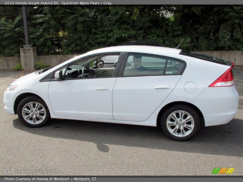  2010 Insight Hybrid EX Spectrum White Pearl