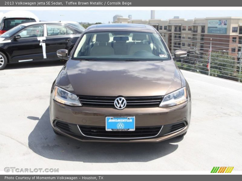 Toffee Brown Metallic / Cornsilk Beige 2013 Volkswagen Jetta SE Sedan