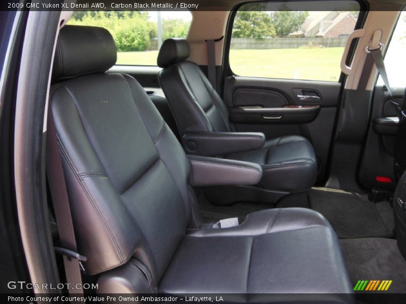 Carbon Black Metallic / Ebony 2009 GMC Yukon XL Denali AWD