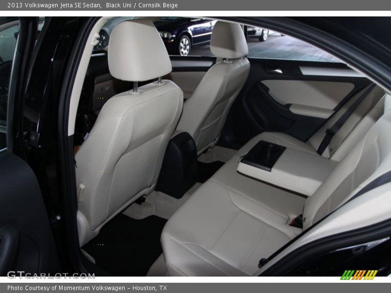 Black Uni / Cornsilk Beige 2013 Volkswagen Jetta SE Sedan