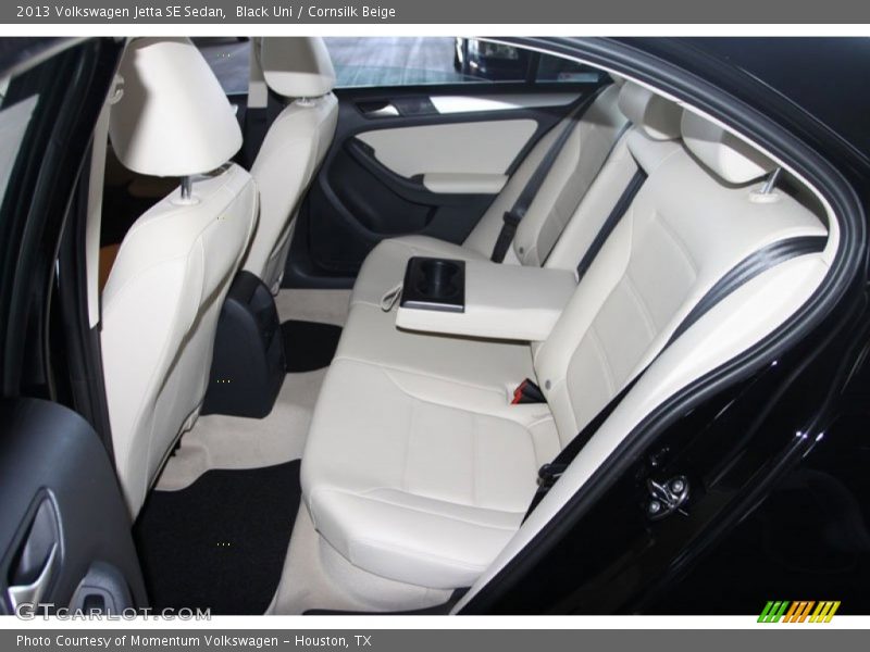 Black Uni / Cornsilk Beige 2013 Volkswagen Jetta SE Sedan