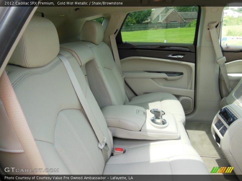 Gold Mist Metallic / Shale/Brownstone 2012 Cadillac SRX Premium