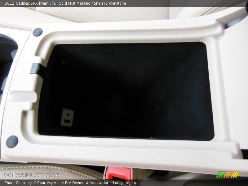 Gold Mist Metallic / Shale/Brownstone 2012 Cadillac SRX Premium