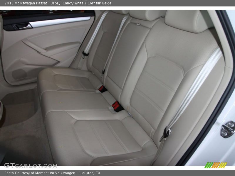 Candy White / Cornsilk Beige 2013 Volkswagen Passat TDI SE