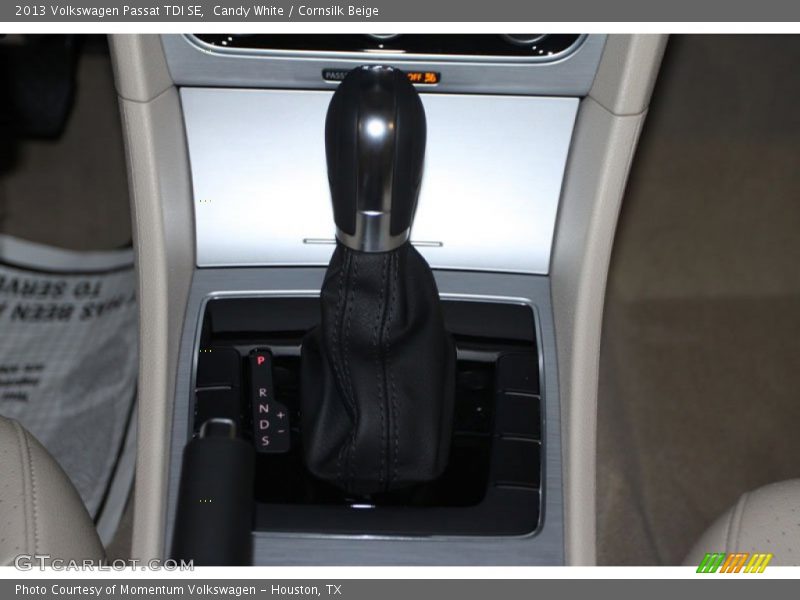 Candy White / Cornsilk Beige 2013 Volkswagen Passat TDI SE