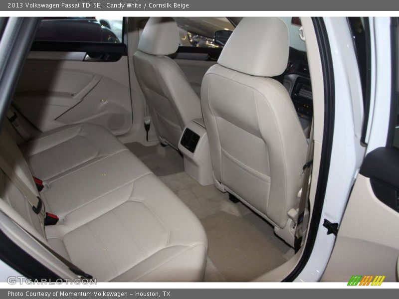 Candy White / Cornsilk Beige 2013 Volkswagen Passat TDI SE