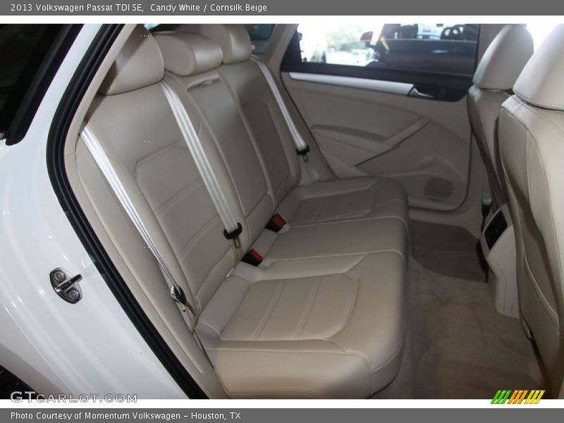 Candy White / Cornsilk Beige 2013 Volkswagen Passat TDI SE