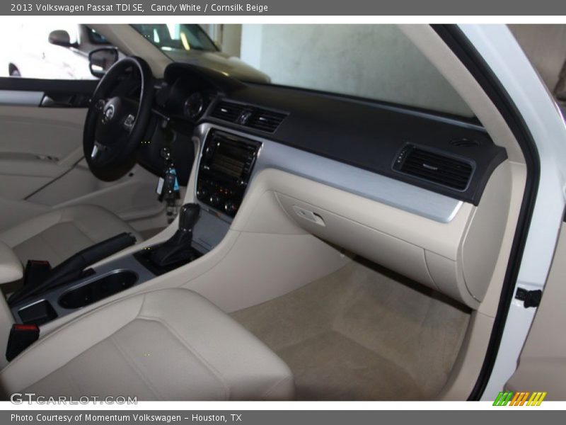 Candy White / Cornsilk Beige 2013 Volkswagen Passat TDI SE