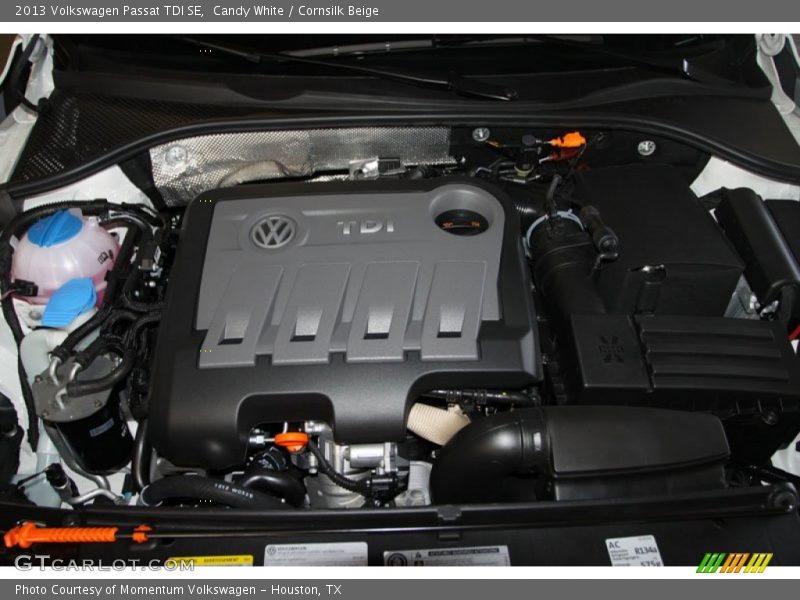 Candy White / Cornsilk Beige 2013 Volkswagen Passat TDI SE
