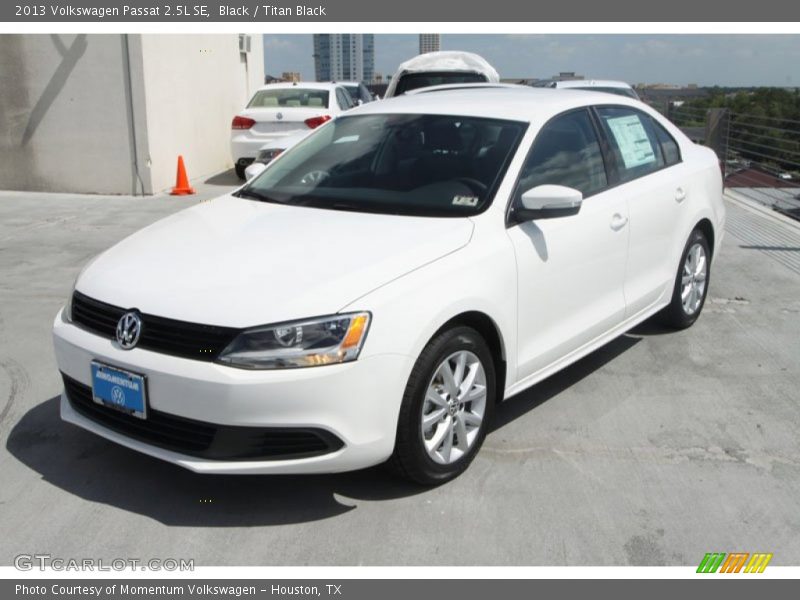 Black / Titan Black 2013 Volkswagen Passat 2.5L SE