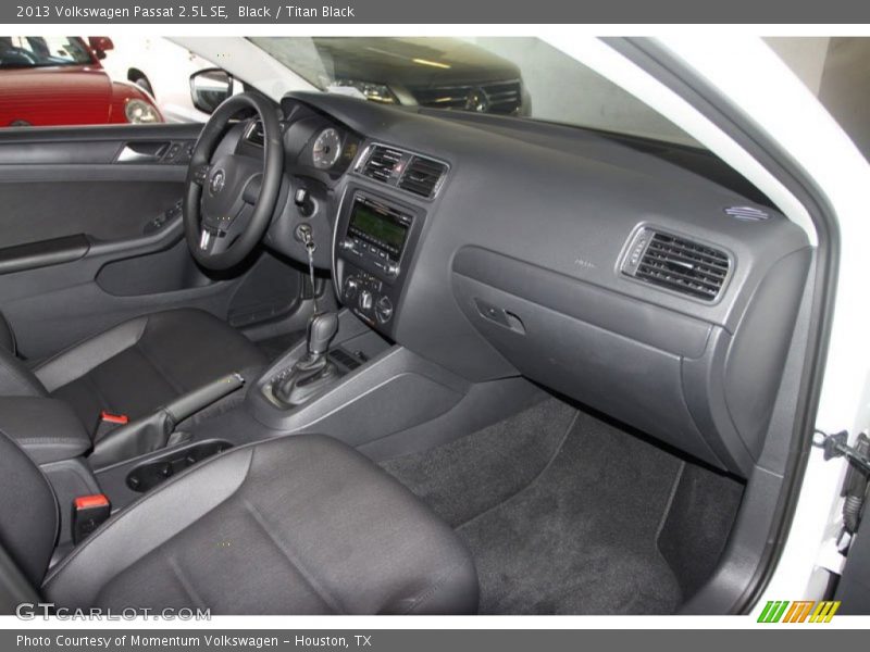 Black / Titan Black 2013 Volkswagen Passat 2.5L SE