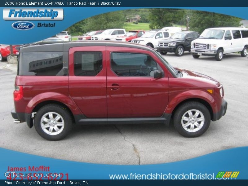 Tango Red Pearl / Black/Gray 2006 Honda Element EX-P AWD