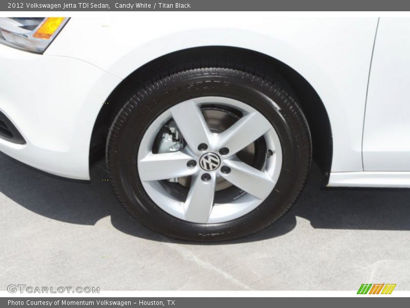 Candy White / Titan Black 2012 Volkswagen Jetta TDI Sedan
