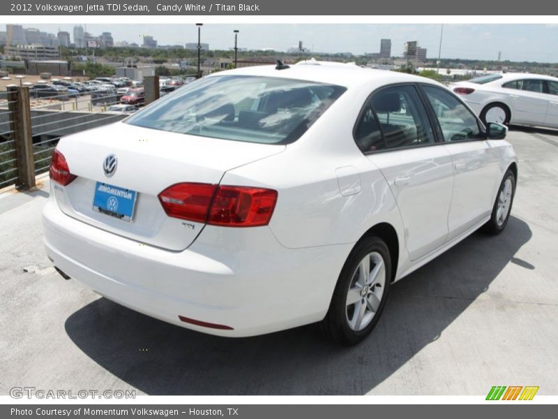 Candy White / Titan Black 2012 Volkswagen Jetta TDI Sedan