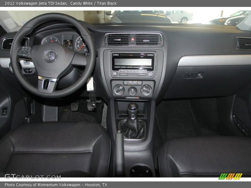 Candy White / Titan Black 2012 Volkswagen Jetta TDI Sedan