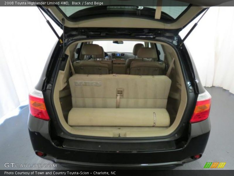 Black / Sand Beige 2008 Toyota Highlander Limited 4WD