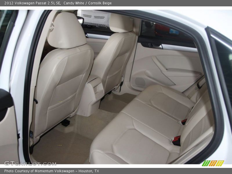 Candy White / Cornsilk Beige 2012 Volkswagen Passat 2.5L SE