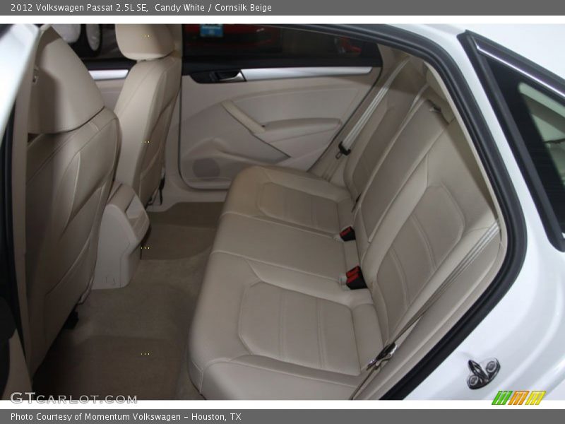 Candy White / Cornsilk Beige 2012 Volkswagen Passat 2.5L SE