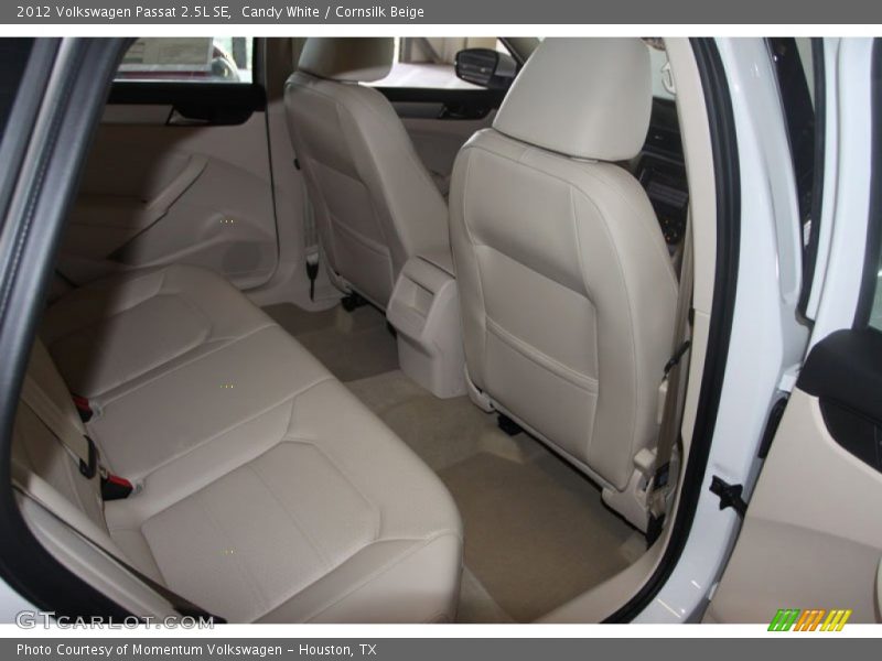 Candy White / Cornsilk Beige 2012 Volkswagen Passat 2.5L SE