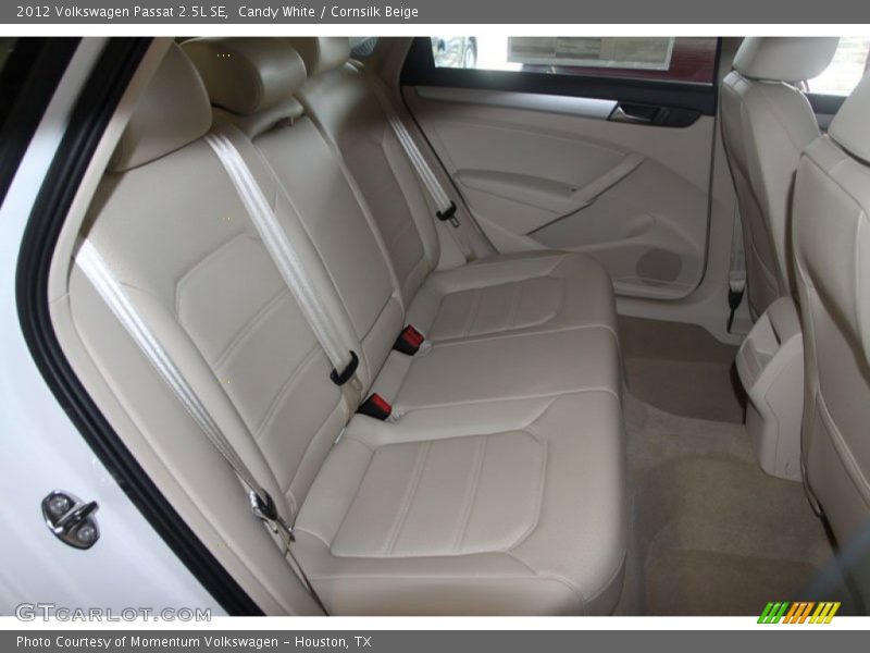 Candy White / Cornsilk Beige 2012 Volkswagen Passat 2.5L SE