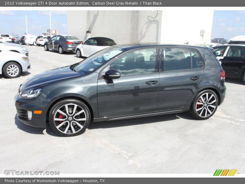 Carbon Steel Gray Metallic / Titan Black 2013 Volkswagen GTI 4 Door Autobahn Edition