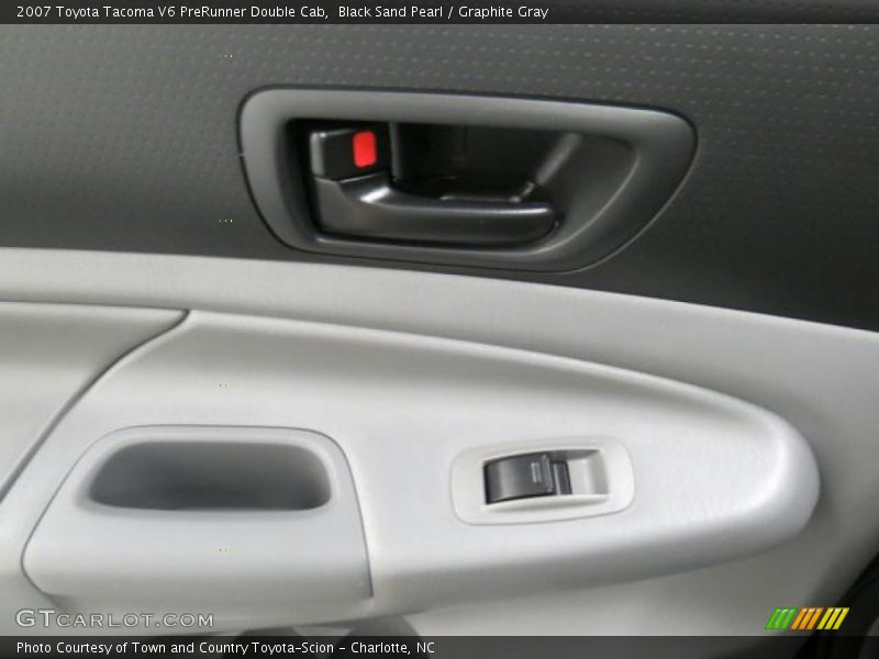 Black Sand Pearl / Graphite Gray 2007 Toyota Tacoma V6 PreRunner Double Cab