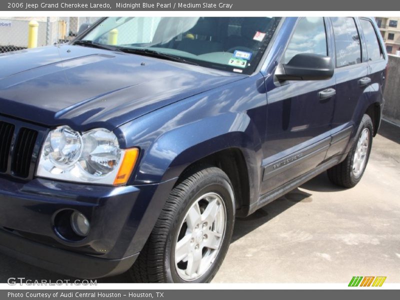 Midnight Blue Pearl / Medium Slate Gray 2006 Jeep Grand Cherokee Laredo