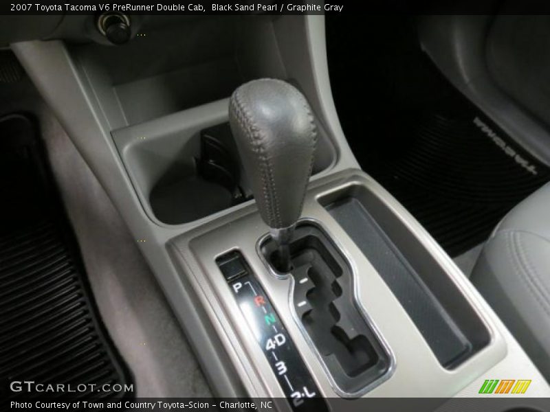 Black Sand Pearl / Graphite Gray 2007 Toyota Tacoma V6 PreRunner Double Cab