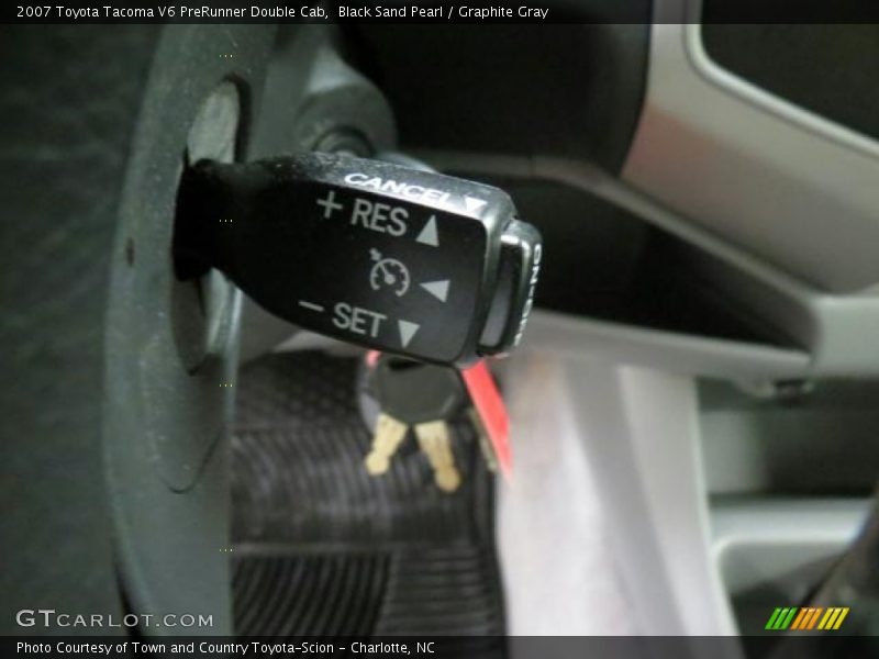 Black Sand Pearl / Graphite Gray 2007 Toyota Tacoma V6 PreRunner Double Cab
