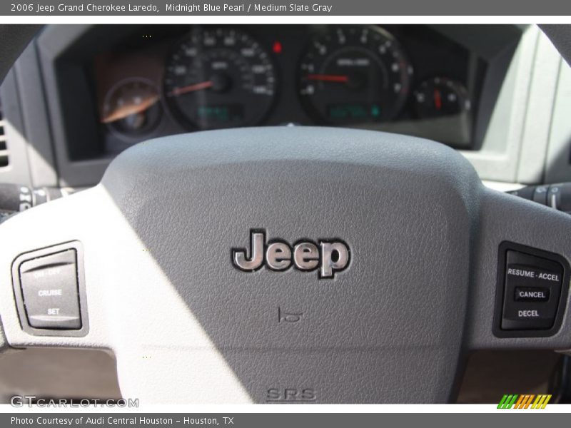 Midnight Blue Pearl / Medium Slate Gray 2006 Jeep Grand Cherokee Laredo